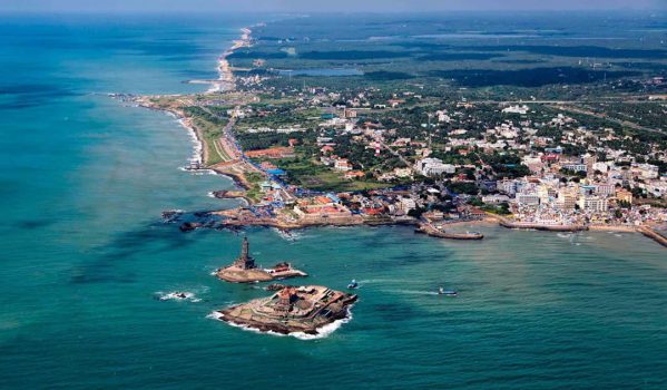 Oceanic View of Kanyajumari