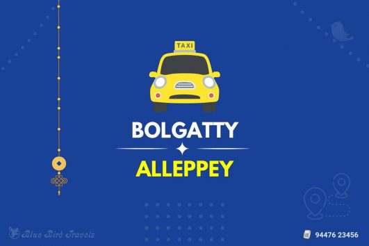 Bolgatty to Alleppey Taxi (Featured Image)