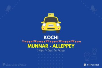 Cochin Munnar Alleppey Taxi (4 Days)(Featured Image)