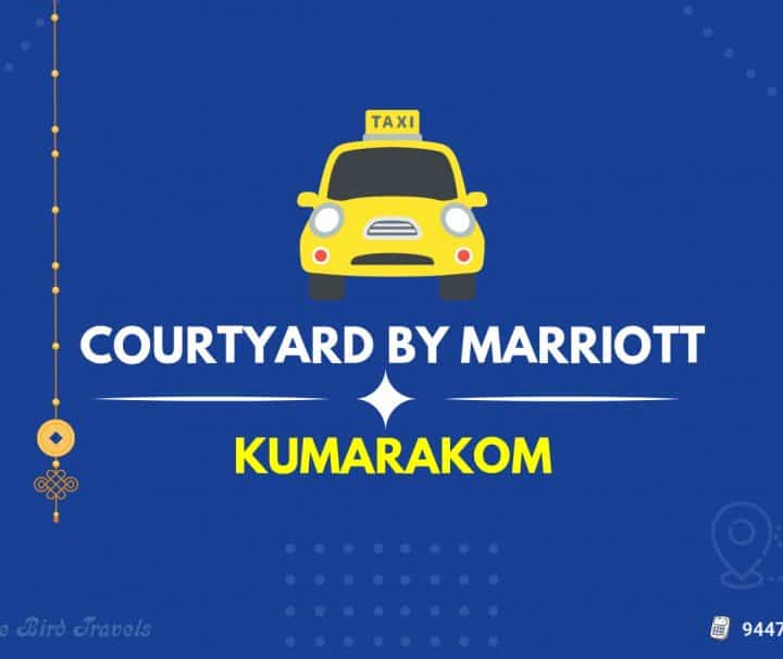 Courtyard by Marriott to Kumarakom Taxi (Featured Image)