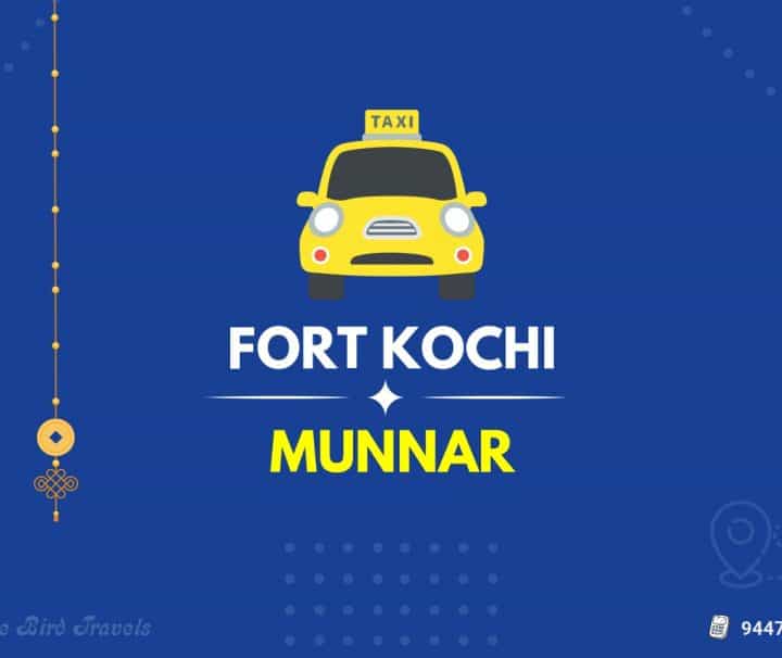 Fort Kochi to Munnar Taxi (Featurd Image)