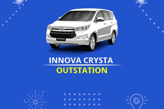 Book Innova Crysta for Outstation