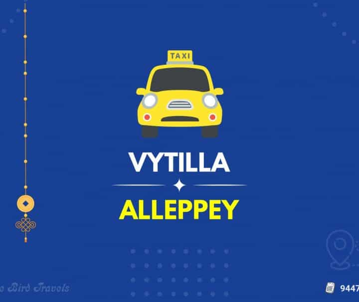 Vytilla to Alleppey Taxi (Featurd Image)