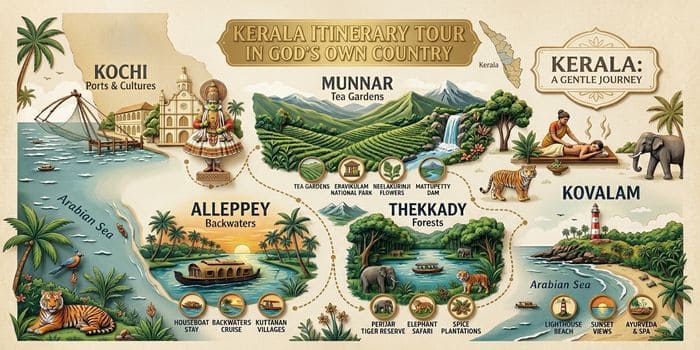 Kerala Itinerary 5 Days vs 7 Days – Which One Should You Choose? 1
