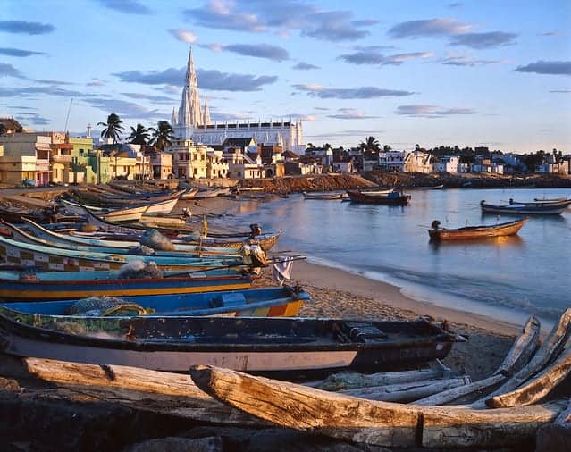 Fishing Village at Kanyakumari