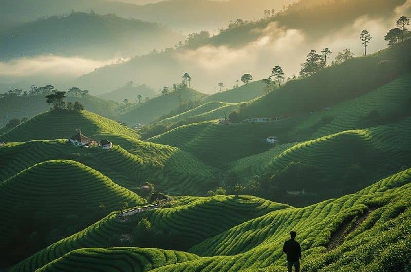 Tea Plantations in Munnar 1